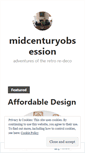 Mobile Screenshot of midcenturyobsession.com